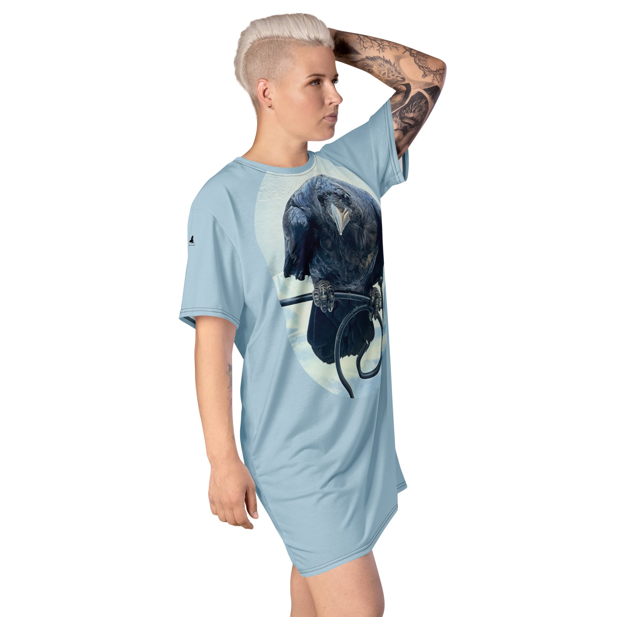 junior t shirt dresses Alexis Short Sleeve T-Shirt Dress in Grey Classic Girl