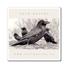 Load image into Gallery viewer, &#39;Four Ravens&#39; Magnet

