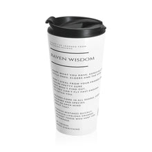Load image into Gallery viewer, &#39;Raven Wisdom #1&quot; Stainless Steel Travel Mug
