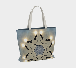 'Icy Sky' Market Tote
