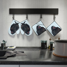 Load image into Gallery viewer, &#39;Baby Blue&#39; Oven Mitts &amp; Pot Holders Set
