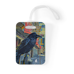 'Gold Range Raven' Bag Tag