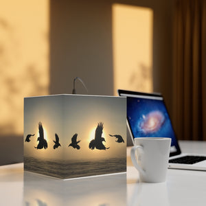 'Sun Dancers' Cube Lamp