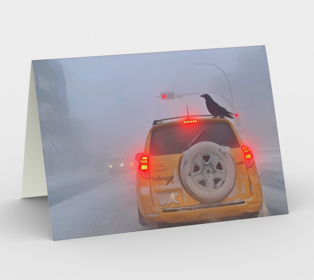 'Ice Fog Taxi' Art Cards (Set of 3)