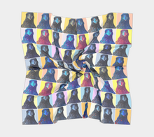 Load image into Gallery viewer, &#39;Warhol Ravens&#39; Silk Square Scarf
