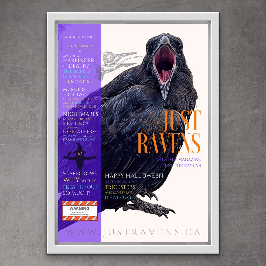 ‘Just Ravens‘ Magazine Cover, October 2020