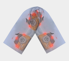 Load image into Gallery viewer, &#39;Ice Fog Taxi&#39; Silk Long Scarf
