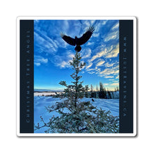 Load image into Gallery viewer, &#39;Christmas Tree Angel&#39; Magnet
