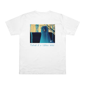 'Portrait of a Slobber Artist' Unisex Deluxe T-shirt