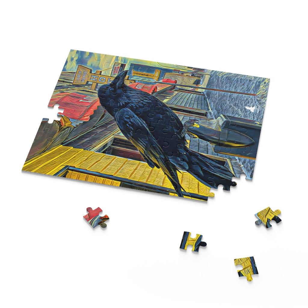 'Gold Range Raven' Jigsaw Puzzle (120, 252, 500-Piece)