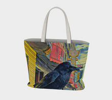 Load image into Gallery viewer, &#39;Gold Range Raven&#39; Market Tote
