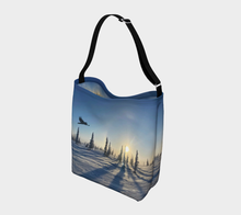 Load image into Gallery viewer, &#39;Long Shadows&#39; Stretchy Day Tote
