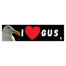 Load image into Gallery viewer, &#39;I Love Gus&#39; Bumper Sticker (Black)
