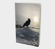 Load image into Gallery viewer, &#39;Land of Ravens, Gold &amp; Diamonds&#39; Notebook (Small)
