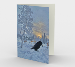 'Paying Respects' Art Cards (Set of 3)