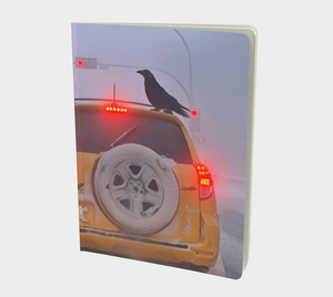 'Ice Fog Taxi' Notebook (Large)