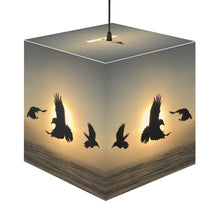 Load image into Gallery viewer, &#39;Sun Dancers&#39; Cube Lamp
