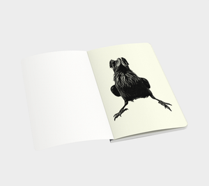 'Land of Ravens, Gold & Diamonds' Notebook (Small)