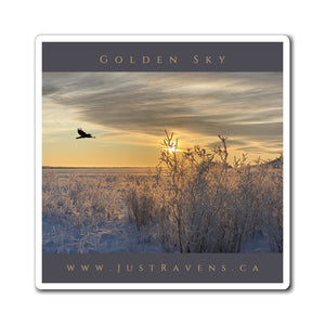 'Golden Sky' Magnet