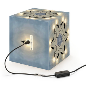 'Icy Sky' Cube Lamp