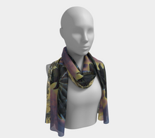 Load image into Gallery viewer, &#39;Giant Raven at Giant Mine&#39; Silk Long Scarf
