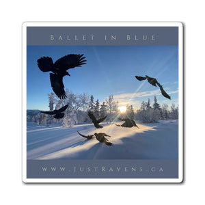 'Ballet in Blue' Magnet
