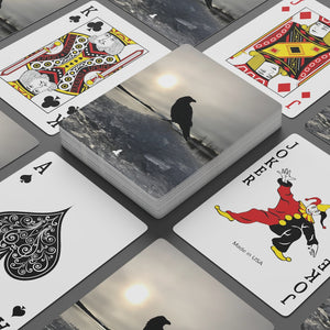 'Land of Ravens, Gold and Diamonds' Poker Cards