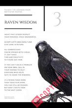 Load image into Gallery viewer, Raven Wisdom: Set of 3 Posters
