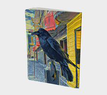 Load image into Gallery viewer, &#39;Gold Range Raven&#39; Notebook (Large)
