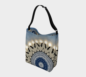 'Planet Raven' Stretchy Day Tote