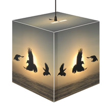 Load image into Gallery viewer, &#39;Sun Dancers&#39; Cube Lamp
