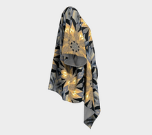Load image into Gallery viewer, &#39;Fire &amp; Ice&#39; Silk Draped Kimono
