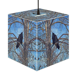 'Autumn Tree' Cube Lamp