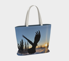 Load image into Gallery viewer, &#39;Into the Light&#39; Market Tote
