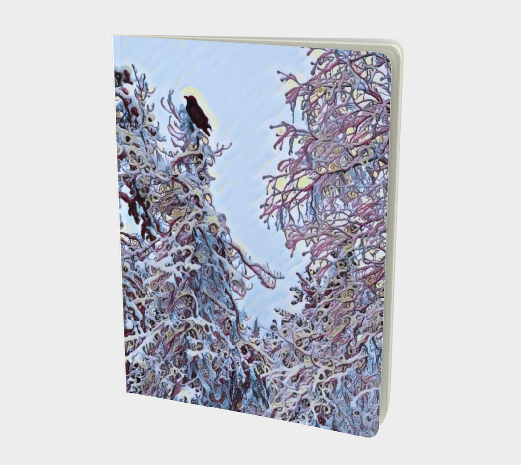 'Trippy Trees' Notebook (Large)