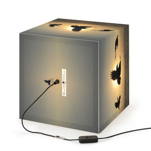 'Sun Dancers' Cube Lamp