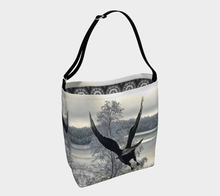 Load image into Gallery viewer, &#39;Silver Light&#39; Stretchy Day Tote
