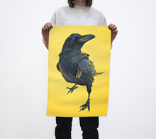 Load image into Gallery viewer, &#39;Cheeky Yellow&#39; Tea Towel
