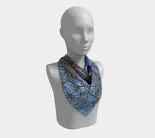 Load image into Gallery viewer, &#39;Autumn Tree&#39; Silk Square Scarf
