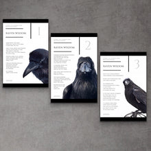 Load image into Gallery viewer, Raven Wisdom: Set of 3 Posters
