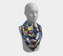 Load image into Gallery viewer, &#39;Warhol Ravens&#39; Silk Square Scarf
