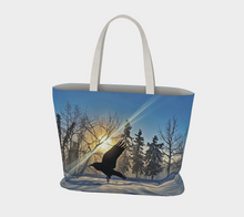 Load image into Gallery viewer, &#39;Winter Light&#39; Market Tote
