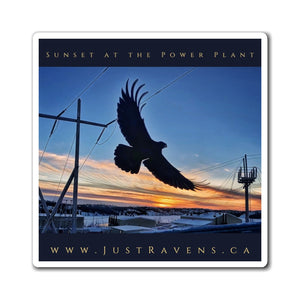 'Sunset at the Power Plant' Magnet