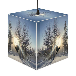 'Soft Landing' Cube Lamp