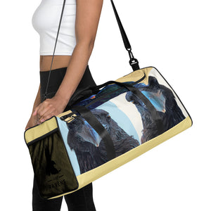 'Warhol Ravens' Duffle Bag