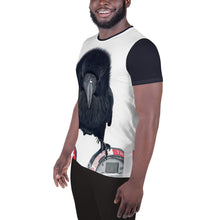 Load image into Gallery viewer, &#39;One Hour Max&#39; Men&#39;s Athletic T-shirt (Black Trim)

