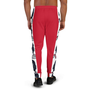 'One Hour Max' Men's Joggers (Red)