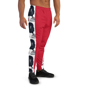 'One Hour Max' Men's Joggers (Red)