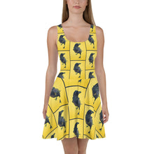 Load image into Gallery viewer, &#39;Cheeky Yellow&#39; Fit &amp; Flare Dress
