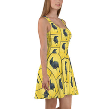 Load image into Gallery viewer, &#39;Cheeky Yellow&#39; Fit &amp; Flare Dress
